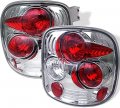 Spyder Auto Euro Style Tail Lights Chrome Clear 