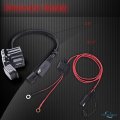 Mictuning Sae To Usb Cable Adapter Waterproof Charger Quick 2 1a Port With Inline Fuse For Motorcycle Cellphone Tablet Gps And