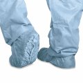 Medline Cri2002 Polypropylene Non-skid Shoe Covers Large Blue 100 Box 