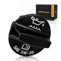 Oil Filler Cap For Chevy Trax 2024 2026 Black Plastic Twist Round With White Indicator Markings 2 21 In Outside Diameter