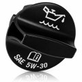 Oil Filler Cap For Chevy Trax 2024 2026 Black Plastic Twist Round With White Indicator Markings 2 21 In Outside Diameter