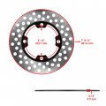 Caltric 2 Front Brake Disc With Pads Bolts Compatible Yamaha Wolverine 350 Yfm350x 2x4 2006-2009