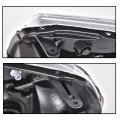G-plus Headlights Assembly Compatible With 2005 2006 2007 2008 2009 Chevy Equinox Bumper Headlamp Cleara Lensa Chrome Housinga