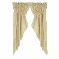 Home Collection By Raghu Osenberg Cream Gathered Swag 72 63 