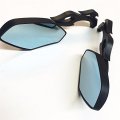 Smt-black Mirrors With Fire Flame Bar Compatible Cbr600 600rr 900rr 929rr 954rr 1000rr Rc51 Kawasaki Ninja 500 Zzr600 Zx6r 636
