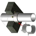 Abesco Fire Z240 Pipe Collar Firestopping Component Nominal Size 4 1 Piece 