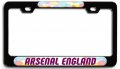 Arsenal England Bl 3d Metal License Plate Frame Auto Suv Truck Tag Holder E48 