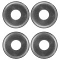 Caltric 4x Swing Arm Dust Seal Cap Compatible With Honda Trx450r Kick Start 2006 2007 2008 2009