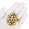 Uxcell Knurled Insert Nuts 50pcs M5x6mm Lx7 5mm Od 3d Printing Brass Threadeds Heat Set Insert Embedment