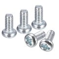 2-56x3 16 Pan Head Phillips Machine Screws 25pcs Zinc Plated Carbon Steel Cross Fully Threaded Bolts 