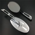 Httmt Mt028 Ttt004- Rear View Running Side Mirror Compatible With Kawasak Ninja All Year Model Oval Shape