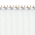 F17t8 850 17w 24 In T8 Fluorescent Tube Light Bulb 5000k Bright White 1350 Lumens G13 Medium Bi Pin Base Lr20753 6 Pack 