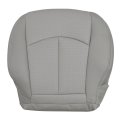 Front Passenger Side Bottom Replacement Seat Cover Gray Microfiber Leather For Mercedes Benz E63 E280 E300 E320 E350 E500 E550 