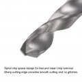 Uxcell Solid Carbide Drill Bits 4 4mm C2 K20 Tungsten Jobber Straight Shank Drilling Tool For Stainless Steel Aluminum Iron