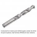 Uxcell Solid Carbide Drill Bits 4 4mm C2 K20 Tungsten Jobber Straight Shank Drilling Tool For Stainless Steel Aluminum Iron