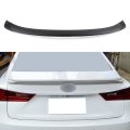Rear Trunk Spoiler Wing For Lexus Is200t 2016 2017 Is250 2014 2015 Is300 2020 Is350 Matte Black Abs Adjustable Aerodynamic 
