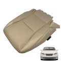 Tan Leather Driver Bottom Perforated Seat Cover Replacement For Es350 2007 2008 2009 2010 2011 2012 Front 