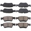 Aintier Automotive Replacement Brake Pads Front Rear Fit For Mercedes-benz Clk320 1998-1999 For Clk430 1999-2000 E300