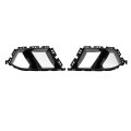Bumper Air Duct Cover Pair Vent Intake Grill Trim Decoration Replacement For M4 2021-2026 Glossy Black