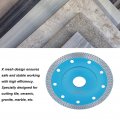 Diamond Saw Blade Tile Grinder Cut 115mm Dry Wet Cutting Disc Wheel Tool For Ceramic Granite Marble Brick Blue