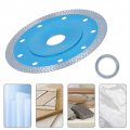 Diamond Saw Blade Tile Grinder Cut 115mm Dry Wet Cutting Disc Wheel Tool For Ceramic Granite Marble Brick Blue