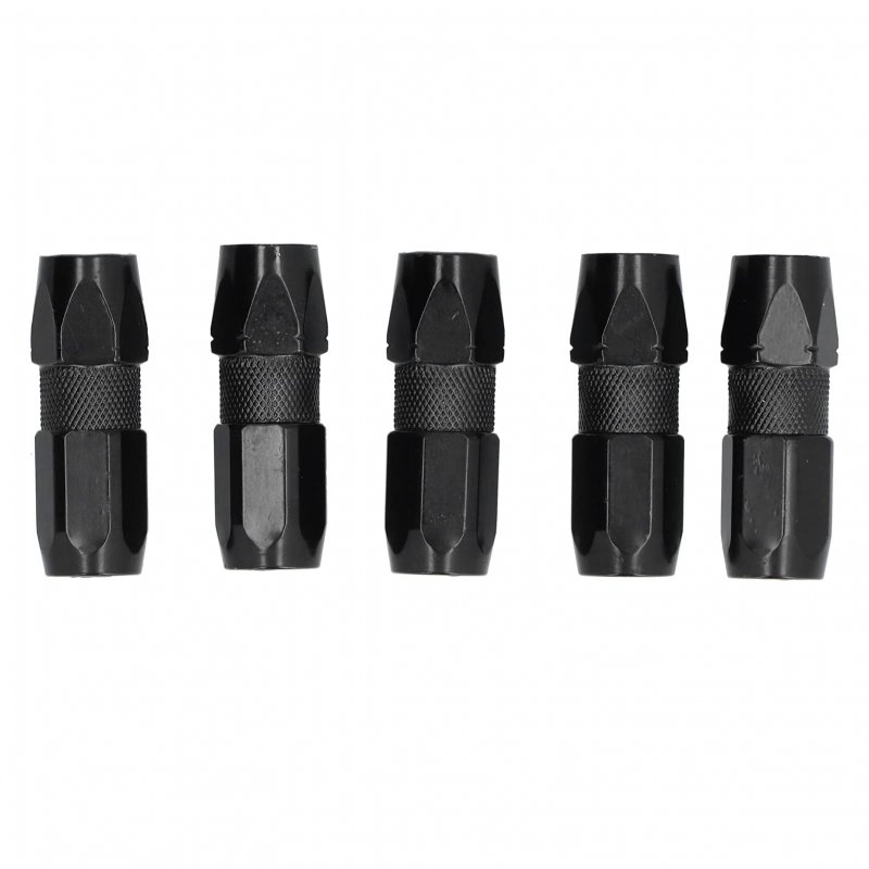 5pcs Grease Gun Coupler 1 8 Quick Lock Standard Flat Nozzle Tightly Bite Durable Weara Resistant For Equipment Maintenance