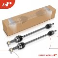A-premium Pair 2 Rear Cv Axle Shaft Assembly Compatible With Nissan Murano015-2020 2 5l 3 Awd Driver And Passenger Side Replace