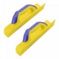 Inside Corner Trowel 3 Inch Drywall Tool Plastic Shaping Yellow 2pcs 