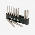 Wiha 74987 Power Bit Belt Pack With Security Torx Bits T7-t40 10-piece 