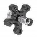 Universal Clutch Cable Adjuster With Cnc Aluminum Alloy For Motorcycle Modification Black