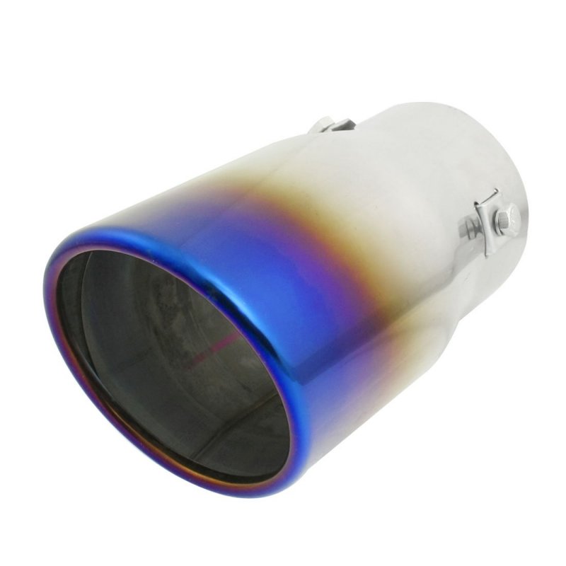 Universal 3 Inlet Fireball Style Exhaust Muffler