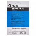 Niche Brake Pad Set For Honda Vtx1800s Goldwing Gl1800 St1100 Victory Vision Front Rear Ceramic