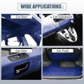 Suede Headliner Fabric 80in X 60in Foam Backed For Car Truck Suv Interior Trim Diy Repair Replacement Navy Blue