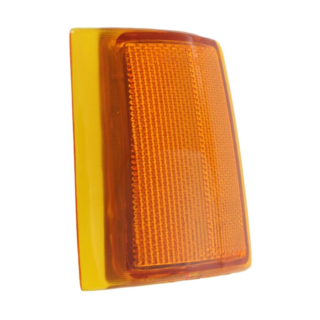 Front Upper Driver Side Reflector For Gmc C2500 C3500 1994 To 2000 Dual Composite Headlights Replaces Gm2550148