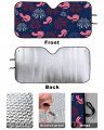 Red Blue White Windshield Sun Shade For Car Truck Suv Outdoor Funny Front Windowshade Auto Sun Visor Heat Protection Sunscreen
