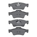 Front Disc Brake Pads For Mercedes Benz R500 Ml500 2006 2007 Low Metallic Friction Electronic Wear Sensor 5 52 In Inner Pad