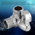 3 Way Shower Diverter Valve G1 2 T Shape Adapter System Component Replacement Part For Arm Mounted Garden Hose