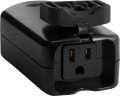 Ge Z-wave Wireless Smart Lighting Control Outdoor Module On Off Plug-in Black Hub Required 12720 Works With Alexa 