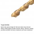Uxcell 5 16-18 Unc Straight Flute Tap Left Hand And 6 5mm Twist Drill Bit Set Titanium Plated High Speed Steel Drilling Machine