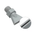 6 Pcs Abs Plastic G1 4 Male Duckbill Wind Nozzle Flat Air With Ptfe Tape For Compressed Machine Accessories Grey 