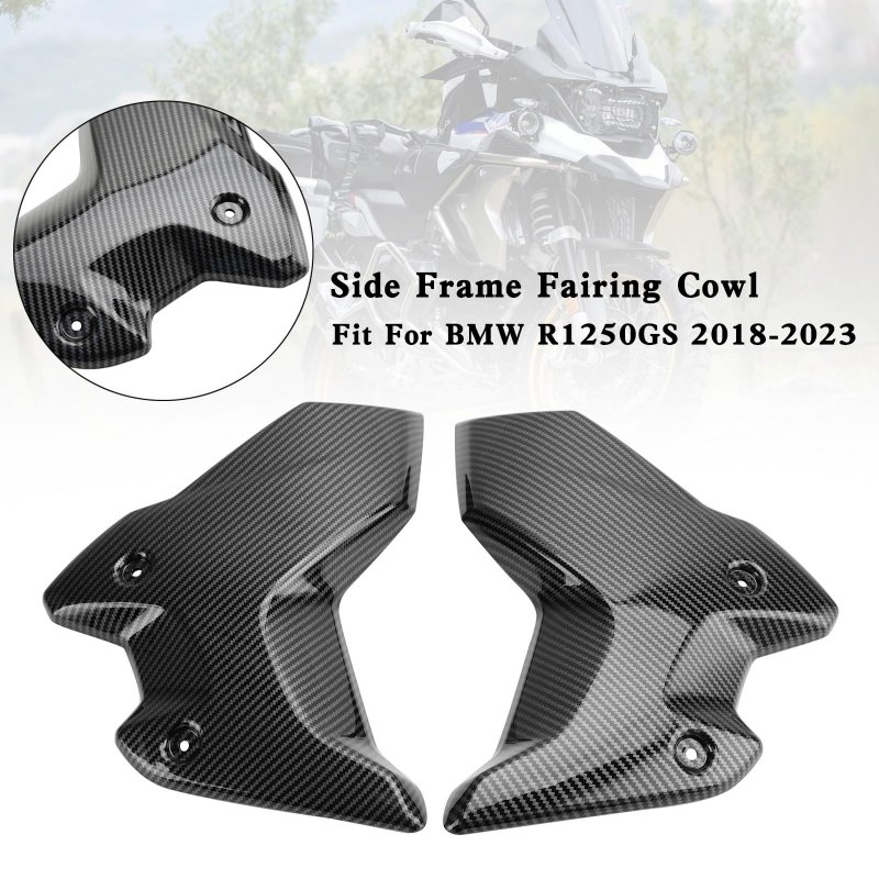 Side Frame Fairing Cowl Guards Radiator Cover Fit For Bmw R1250gs 2018-2023