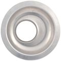 Allstar All26091 14 Diameter 5-1 8 Offset Flange Plain Aluminum Carburetor Air Cleaner Bottom 