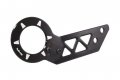 Vms Racing Black Rear Adjustable T6061 Cnc Billet Anodized Aluminum Towing Tow Hook Compatible With Subaru Impreza Wrx Sti