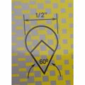 Ski-doo New Oem Extreme 1 2 Carbide Runner 60 Degree 860201043 Pilot 5 7 Ski