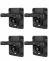 4 Pack Tie Down Anchors With Plates For 2015-2023 F150 2015-2022 F250 F350 Box Link Bed Downs Anti-theft Screws 