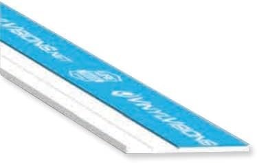 White 1 75 In Trimquick Flat Vinyl Window Molding And Trim Pre Taped Scored For Replacement Installation 8 Ft Long