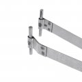 A-premium Fuel Tank Straps Compatible With Hyundai Elantra 2001-2006 Sonata 2002-2005 Tiburon 2003-2007 Kia Optima 2-pc Set