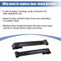 Uxcell 2 Pcs Rear Cargo Door Check Stop Arm Bracket Limiter No 15048810 For Chevrolet Suburban C1500 C2500 K1500 K2500 Tahoe