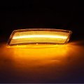 Nslumo Amber Front Bumper Led Side Marker Lights Compatible With 12-19 V W Beetle 18-up Ti-guan Smoked Lens Replace Oem