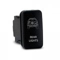 Ch4x4 Push Switch For Toyota Fj Cruiser 12v 3amp Rear Lights Symbol White Led